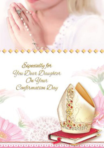 Picture of FOR YOU DEAR DAUGHTER ON YOUR CONFIRMATION CARD